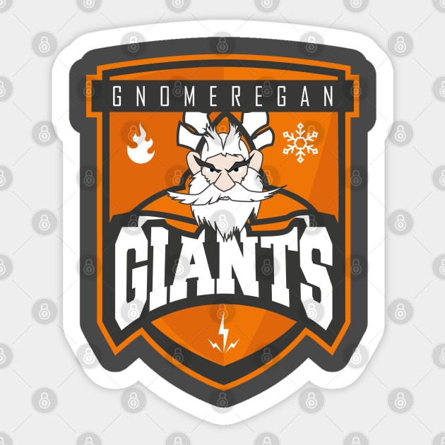 Gnomeregan Giants Sticker by KorriganDu